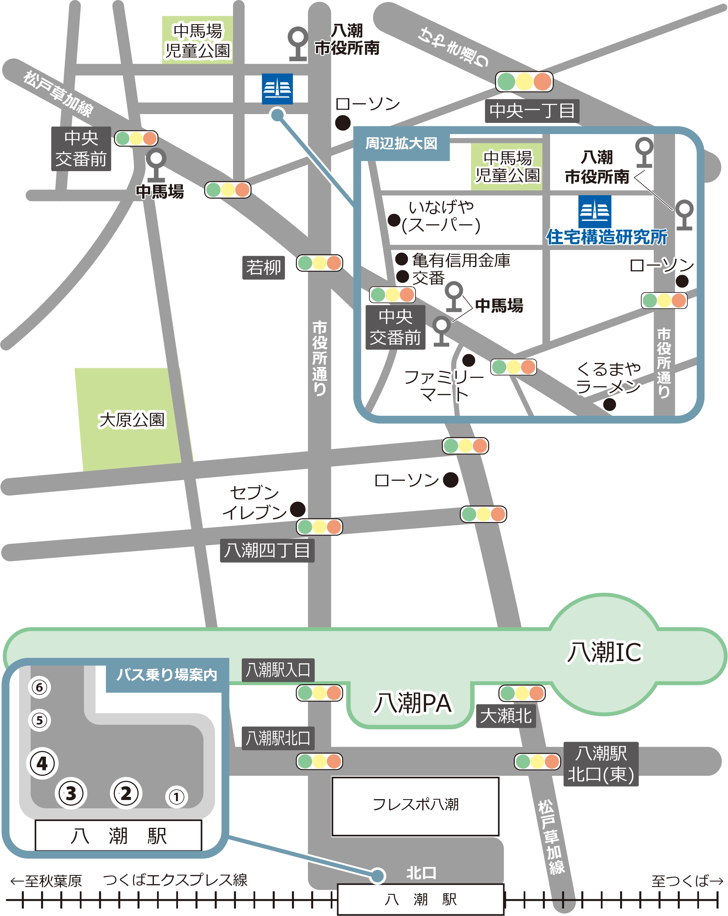 拡大地図