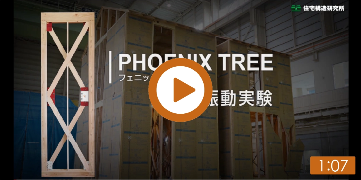フェニックスツリー　実大振動台実験