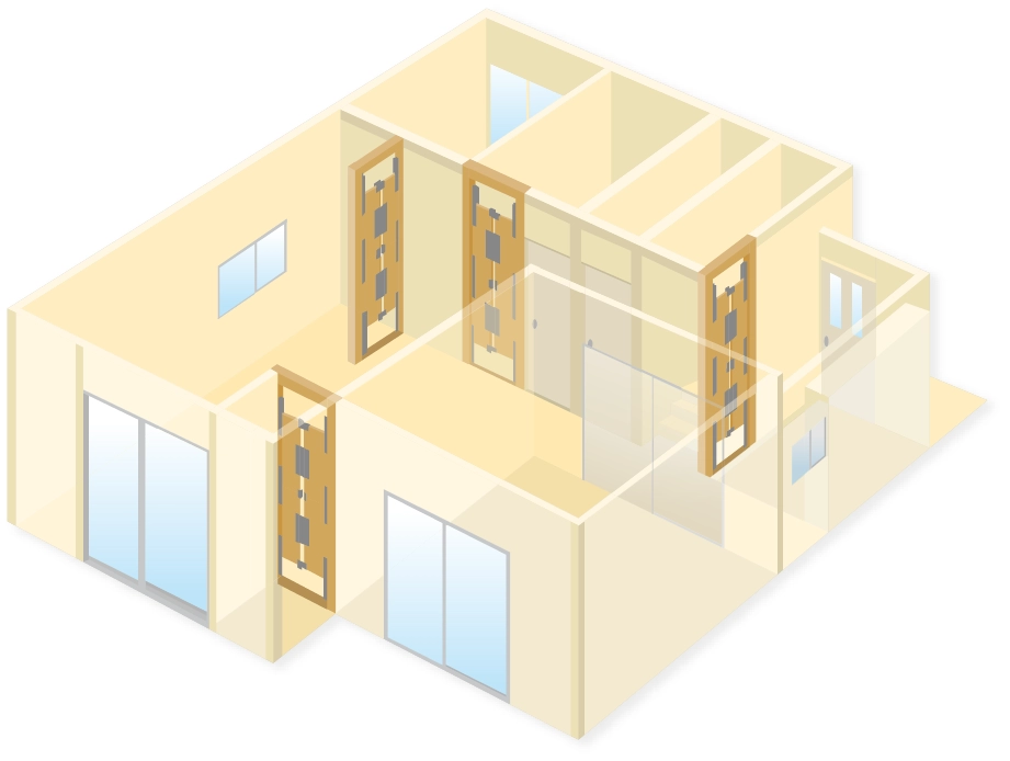 ガーディアン・フォース／レッドの配置イメージ